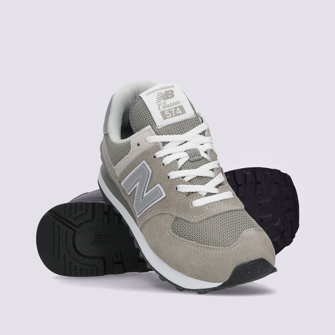 Дамски маратонки NEW BALANCE 574  wl574evg цвят сив