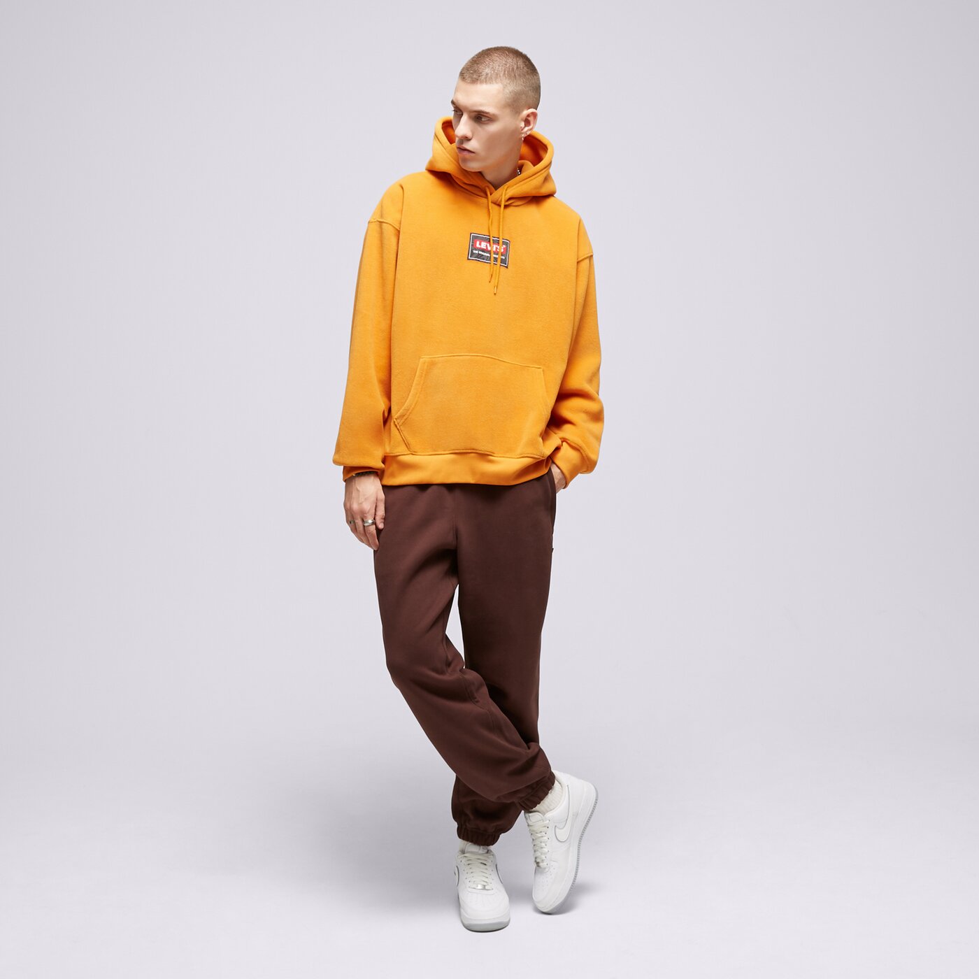 Мъжки панталони ADIDAS ПАНТАЛОНИ P ESS PANTS im2130 цвят кафяв