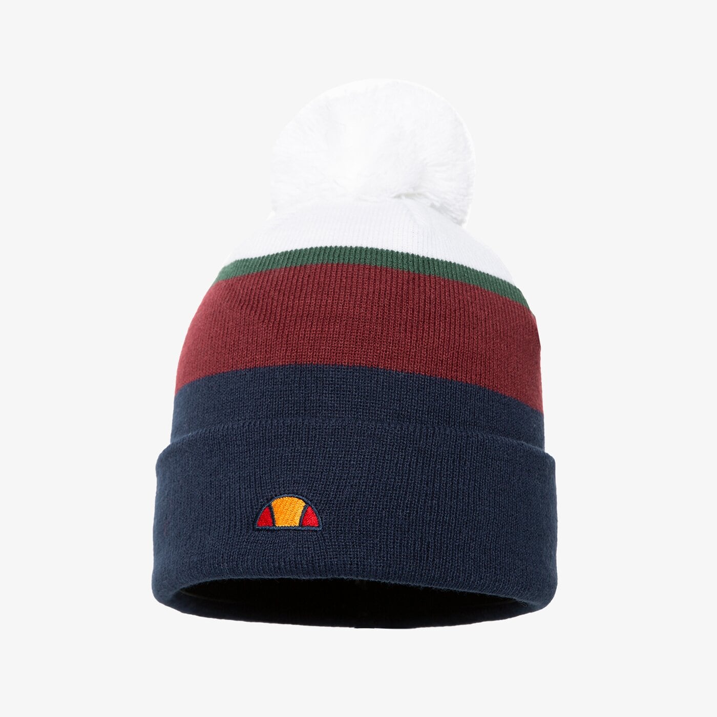 Дамска зимна шапка ELLESSE ШАПКА ISINA POM POM BEANIE NAVY sapa2627429 цвят тъмносин