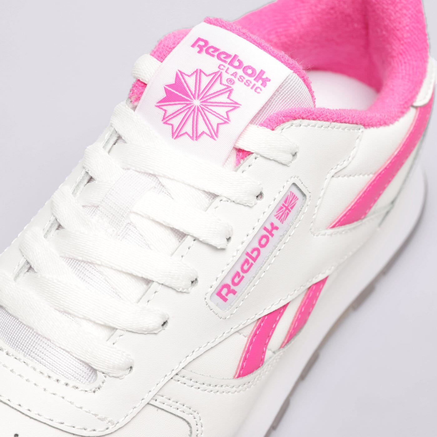 Детски маратонки REEBOK CLASSIC LEATHER 100034123 цвят бял