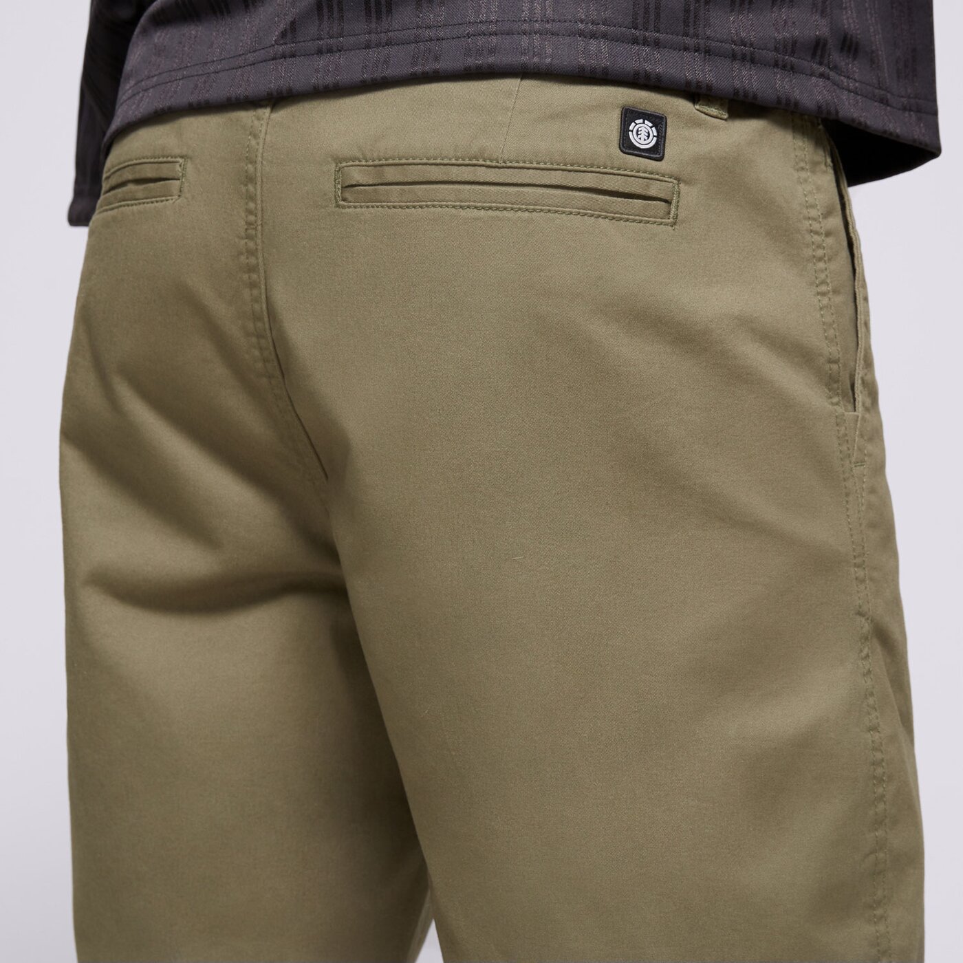 Мъжки къси панталони ELEMENT ШОРТИ HOWLAND CLASSIC elyws00104-gqm0 цвят каки