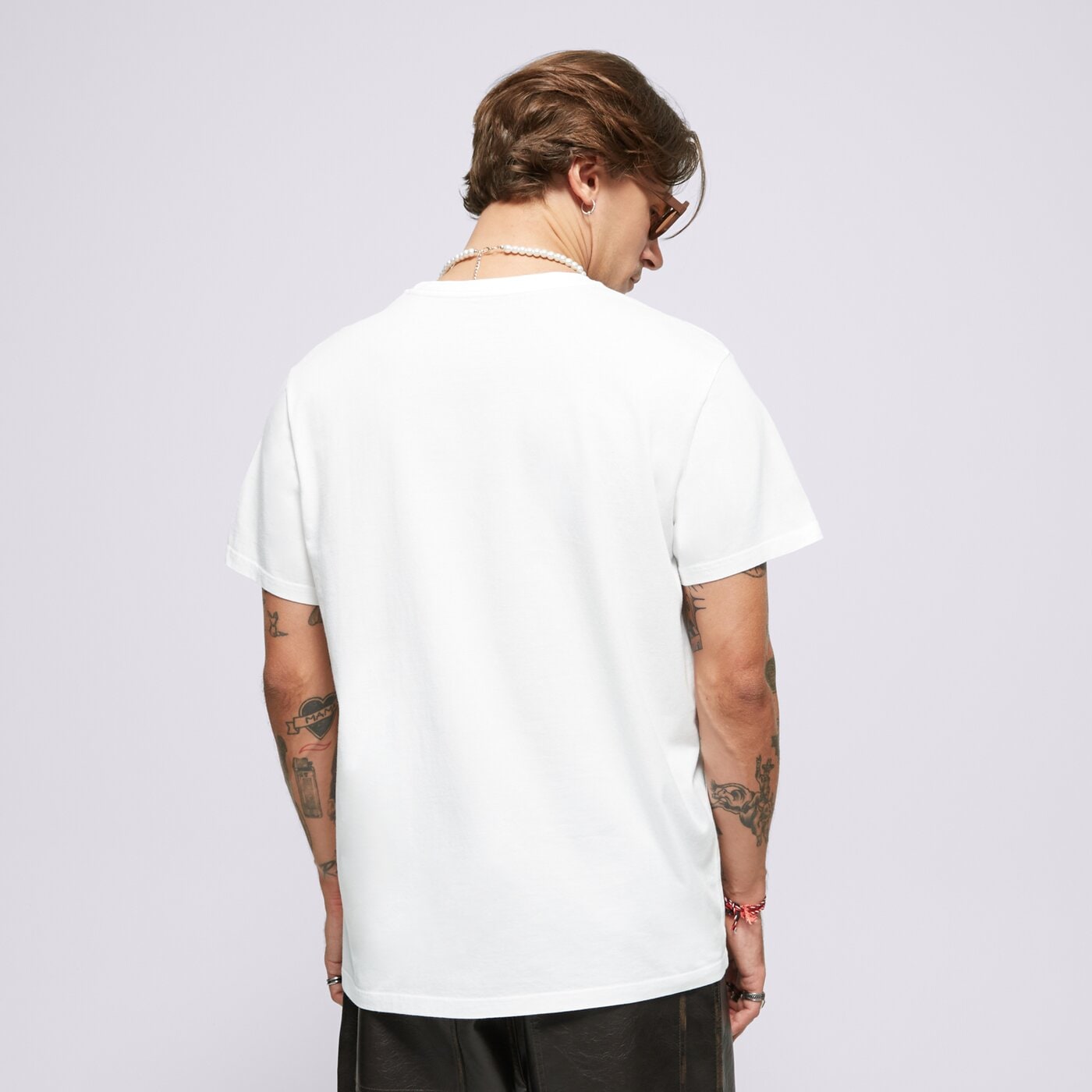 Мъжка тениска LEVI'S ТЕНИСКА SS RELAXED BABY TAB T 79554-0039 цвят бял