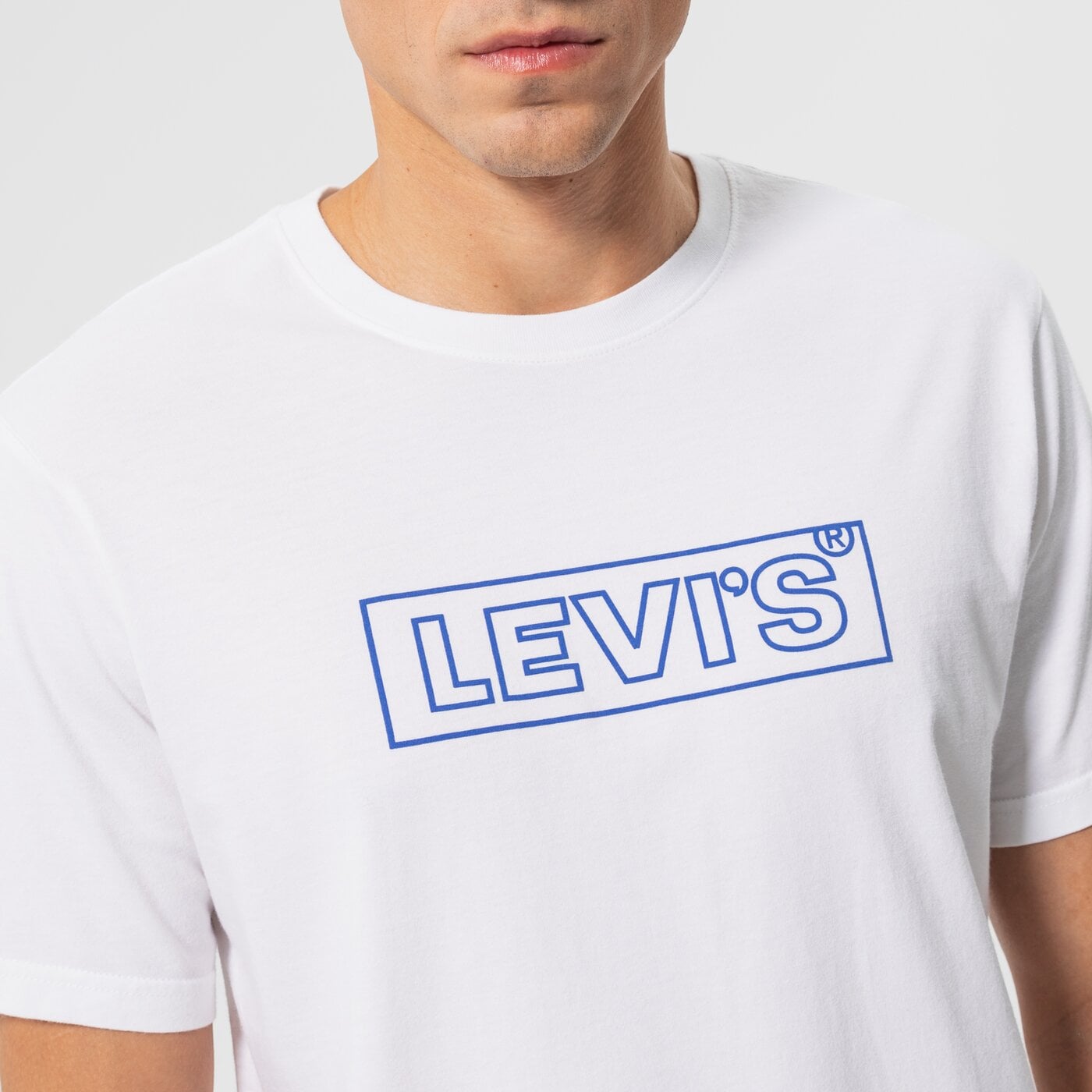 Мъжка тениска LEVI'S ТЕНИСКА SS RELAXED FIT TEE 16143-0516 цвят бял