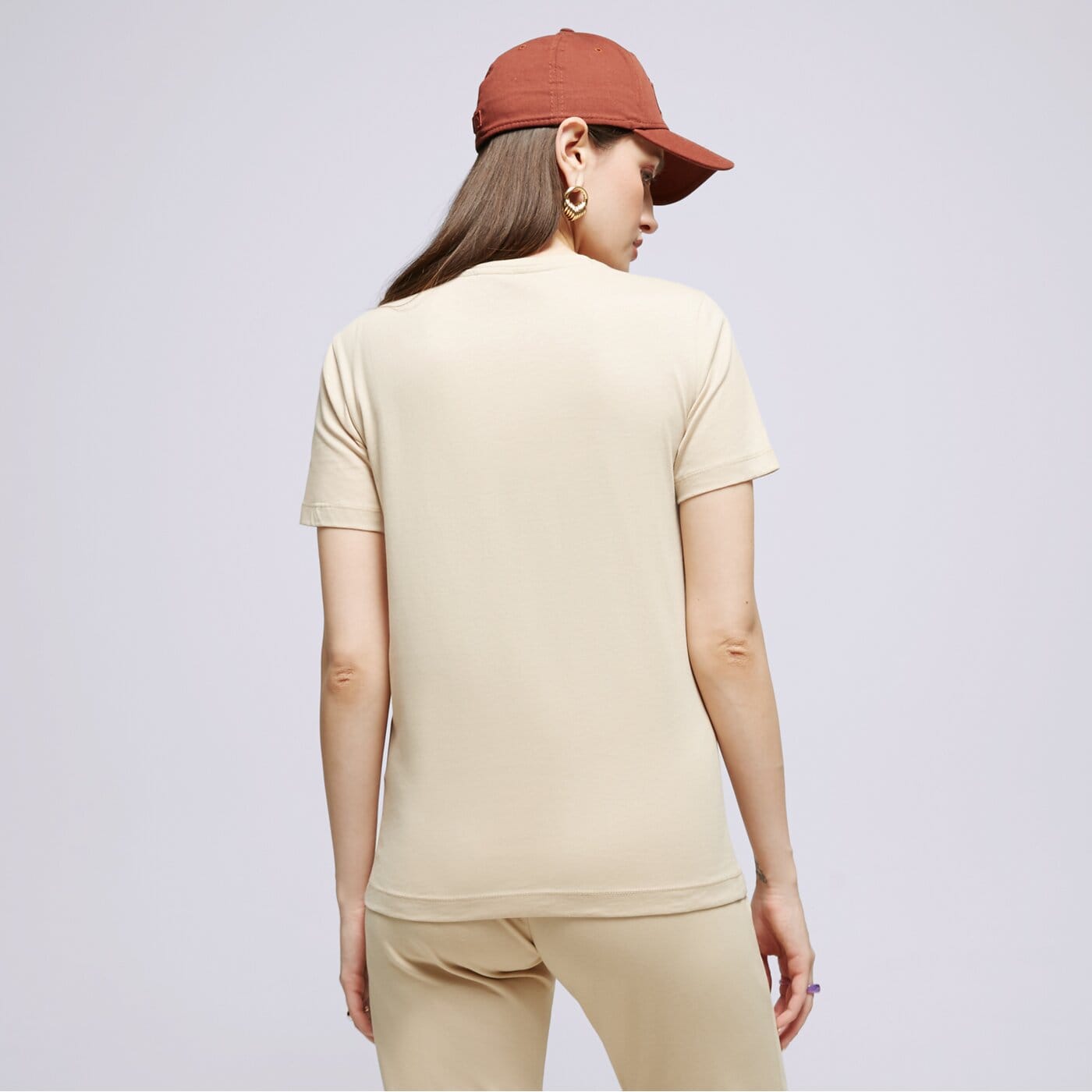 Дамска тениска CHAMPION ТЕНИСКА CREWNECK ТЕНИСКА 116935ms073 цвят бежов