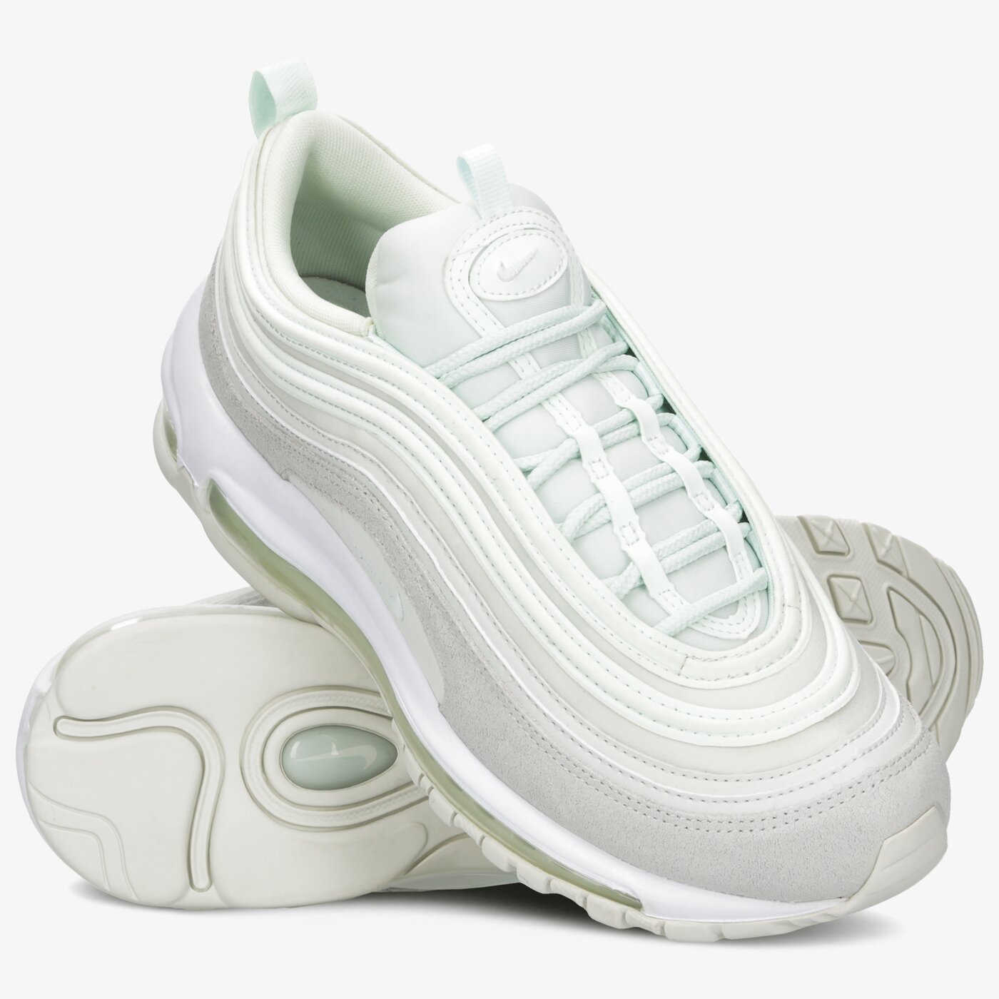Дамски маратонки NIKE W AIR MAX 97 PRM 917646-301 цвят зелен