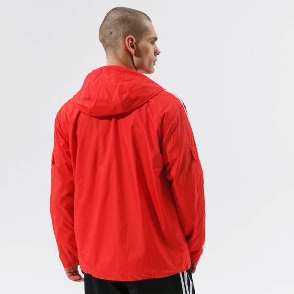 Мъжко преходно яке ADIDAS ЯКЕ 3-STRIPES WB h06685 цвят червен