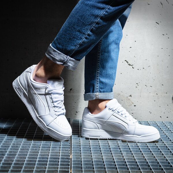 Мъжки маратонки PUMA SLIPSTREAM LO 38340101 цвят бял