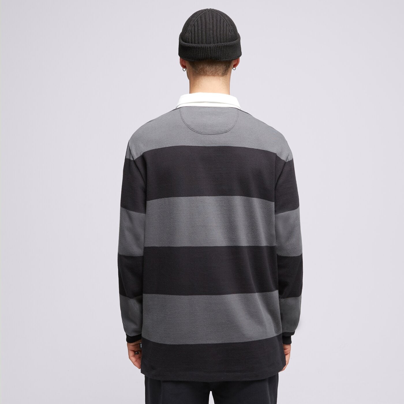 Мъжка тениска VANS ТЕНИСКА DESERT HI RUGBY vn0008sykou1 цвят черен