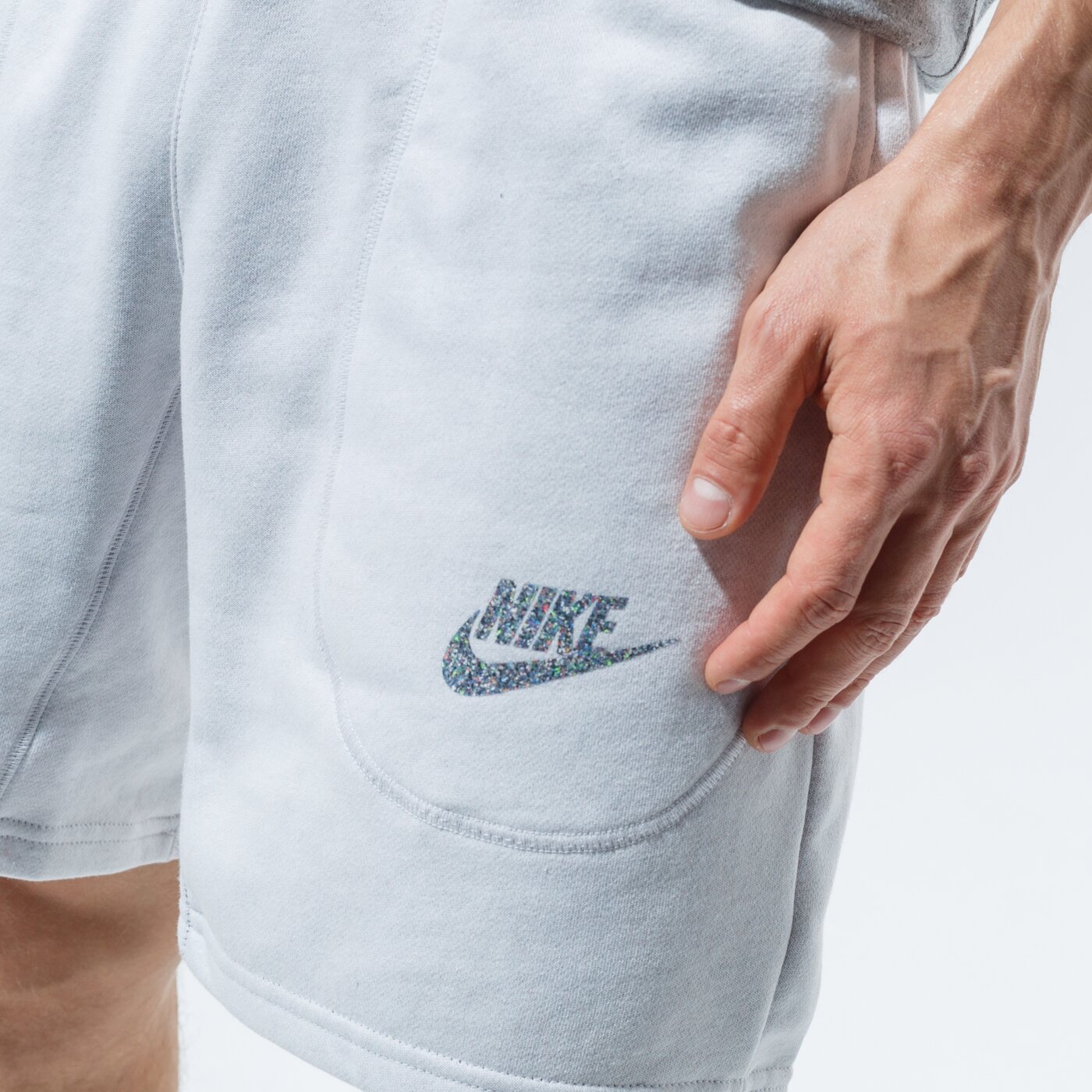 Мъжки къси панталони NIKE ШОРТИ M NSW SHORT FT cu4511-910 цвят сив