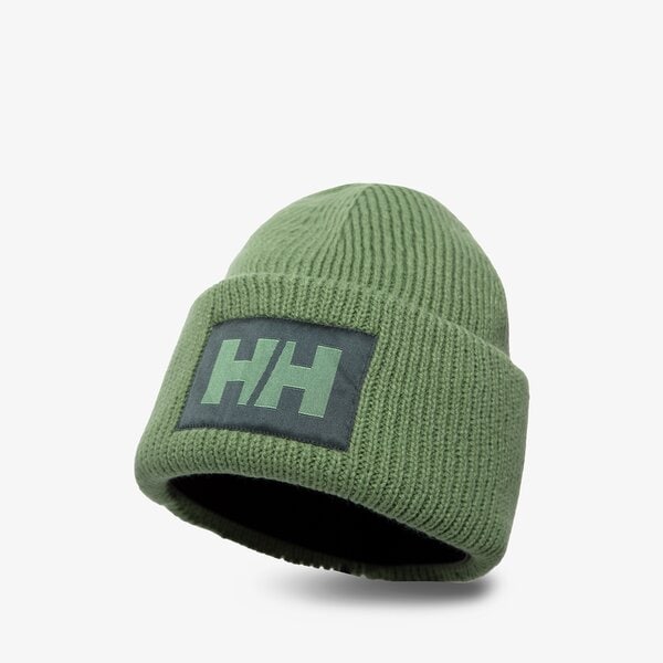 Дамска зимна шапка HELLY HANSEN ШАПКА HH BOX BEANIE 53648406 цвят зелен