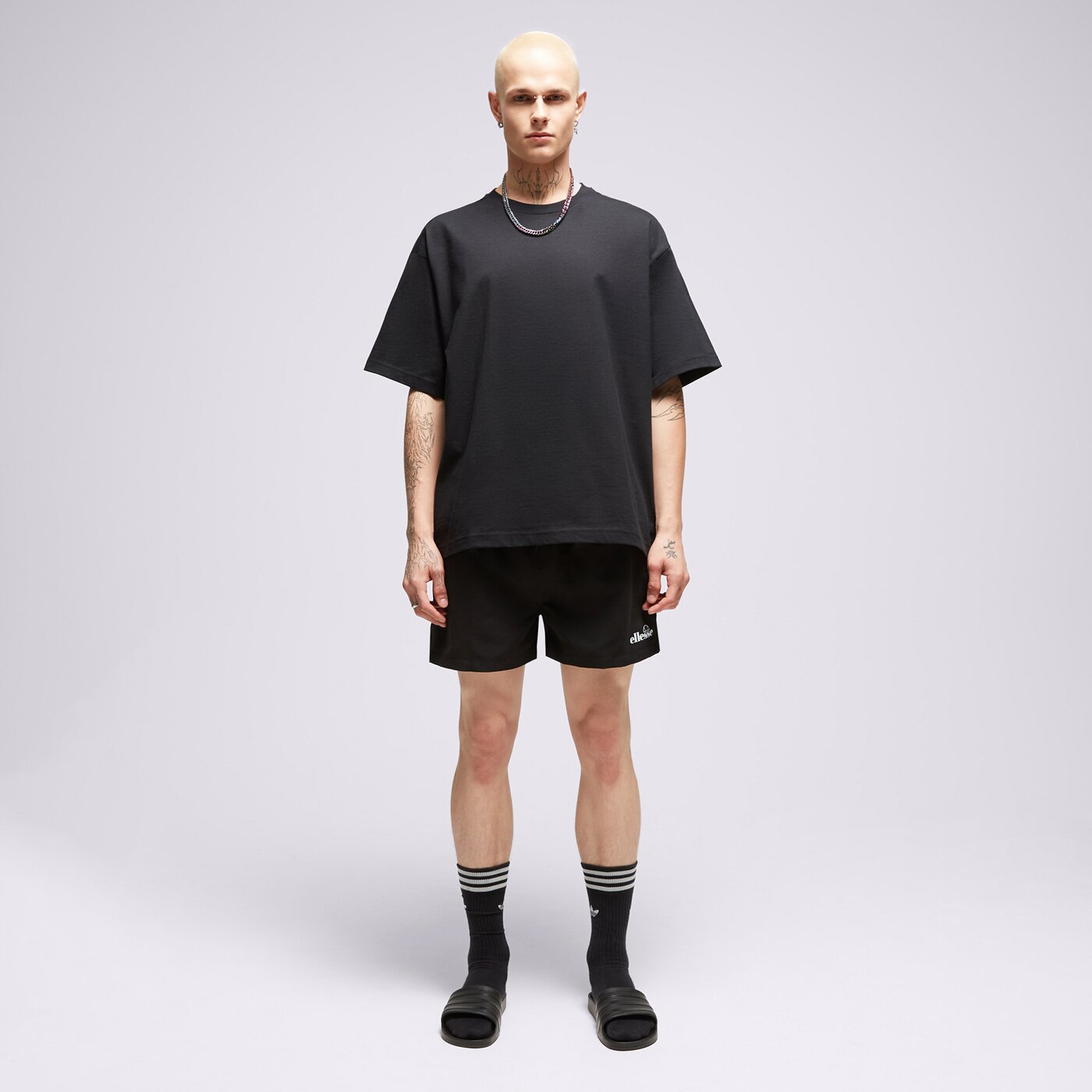 Мъжки къси панталони ELLESSE ШОРТИ LAMINA SWIM SHORT BLK shp16468011 цвят черен