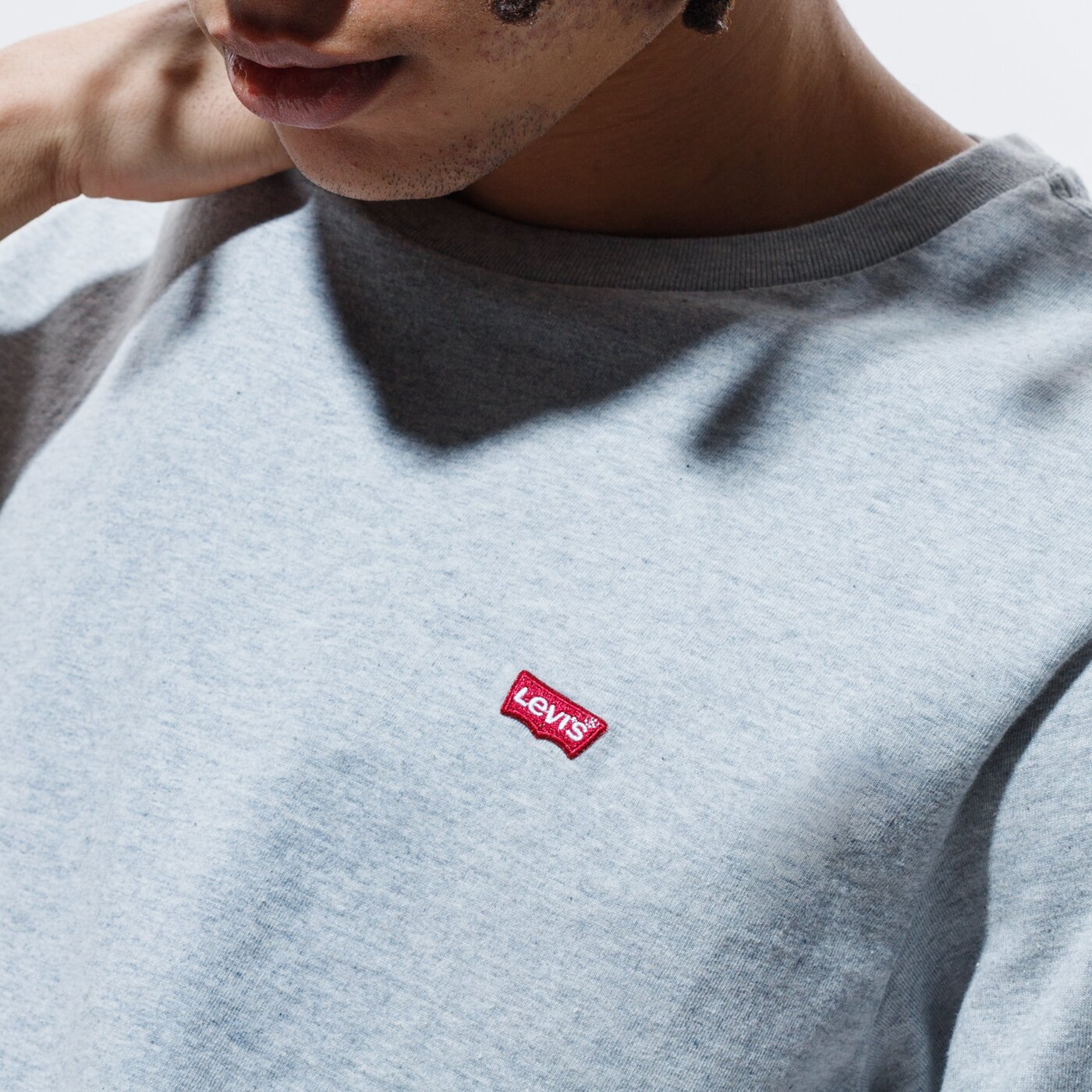 Мъжка тениска LEVI'S ТЕНИСКА THE ORIGINAL TEE 17164-0015 цвят сив