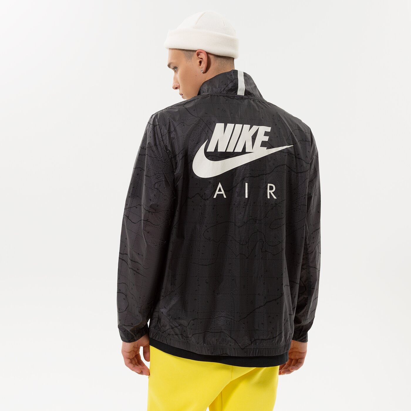 Мъжко преходно яке NIKE ЯКЕ БЕЗ КАЧУЛКА DN2112 dn2112-060 цвят черен