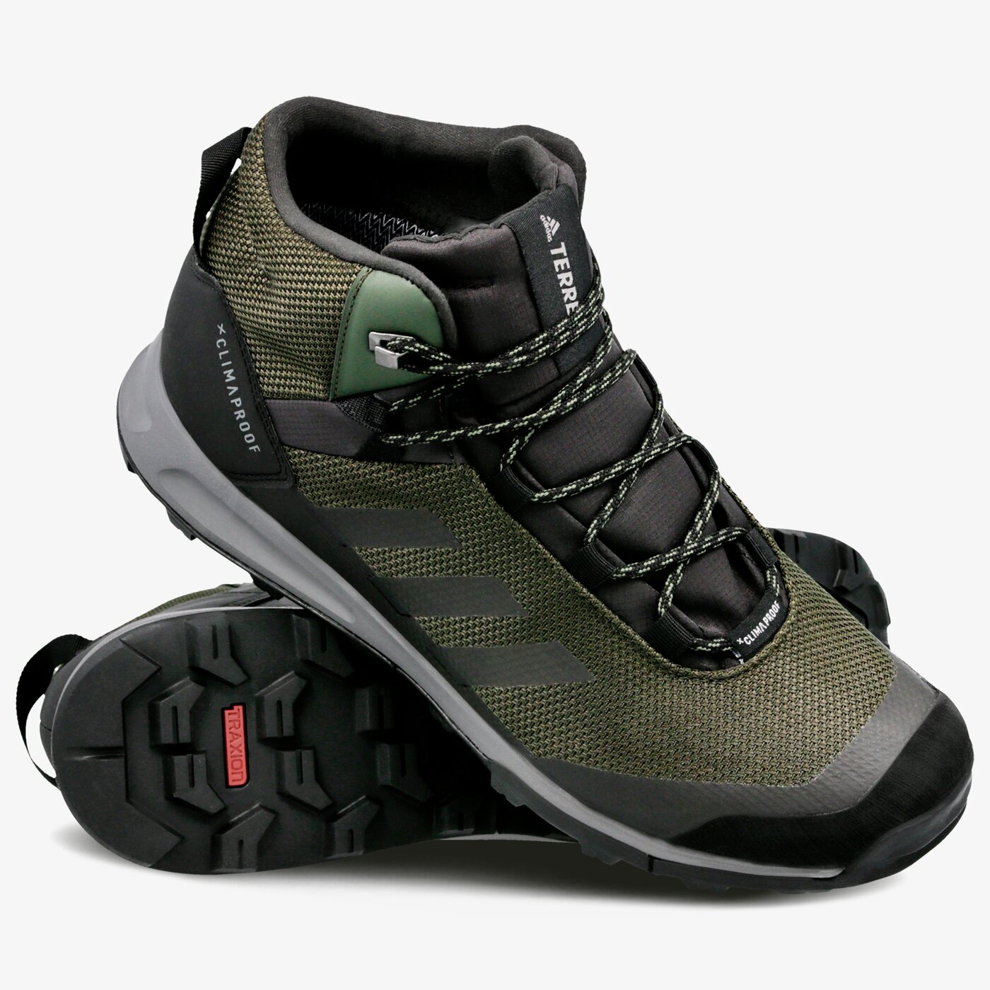 Мъжки зимни обувки ADIDAS TERREX TIVID MID CP ac8042 цвят зелен