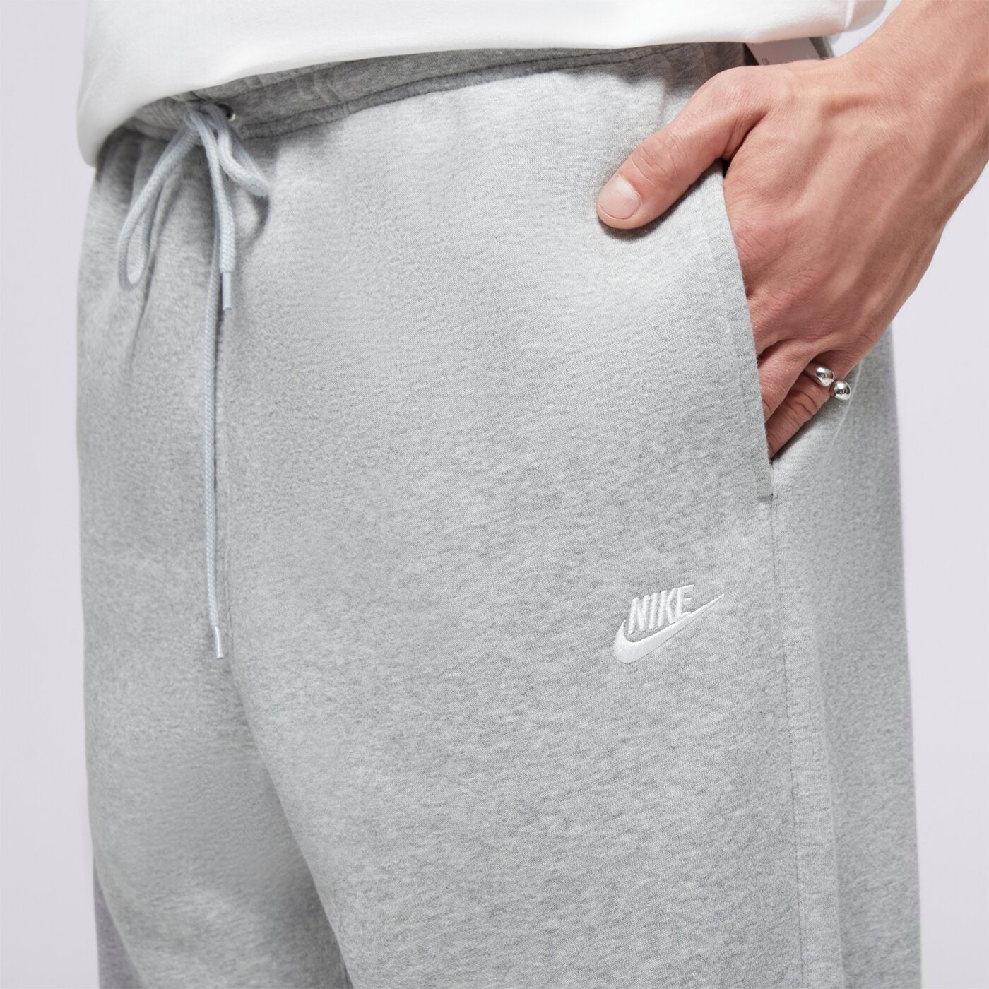 Мъжки панталони NIKE ПАНТАЛОНИ M NK CLUB BB JOGGER fn3787-063 цвят сив
