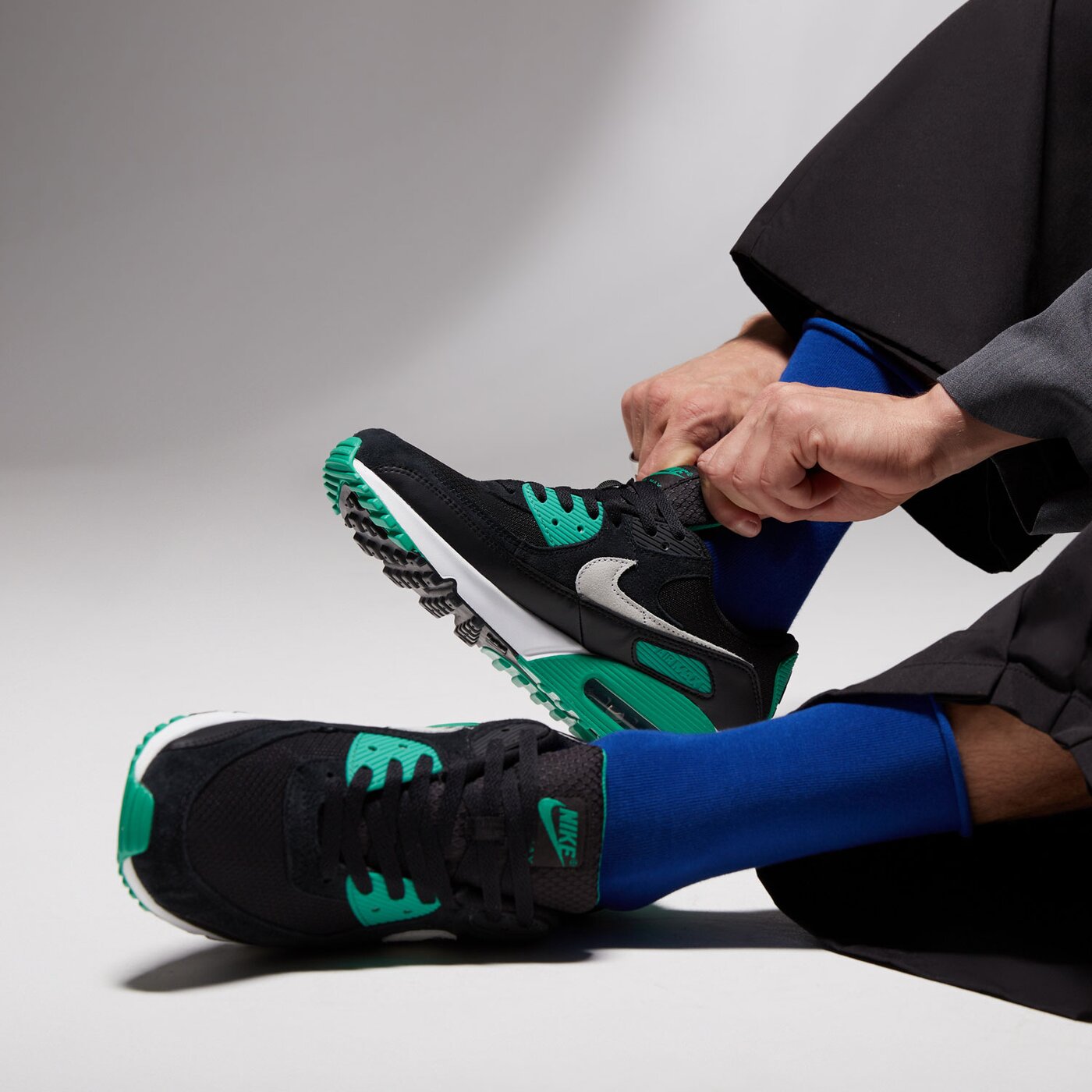 Мъжки маратонки NIKE AIR MAX 90  dm0029-006 цвят черен