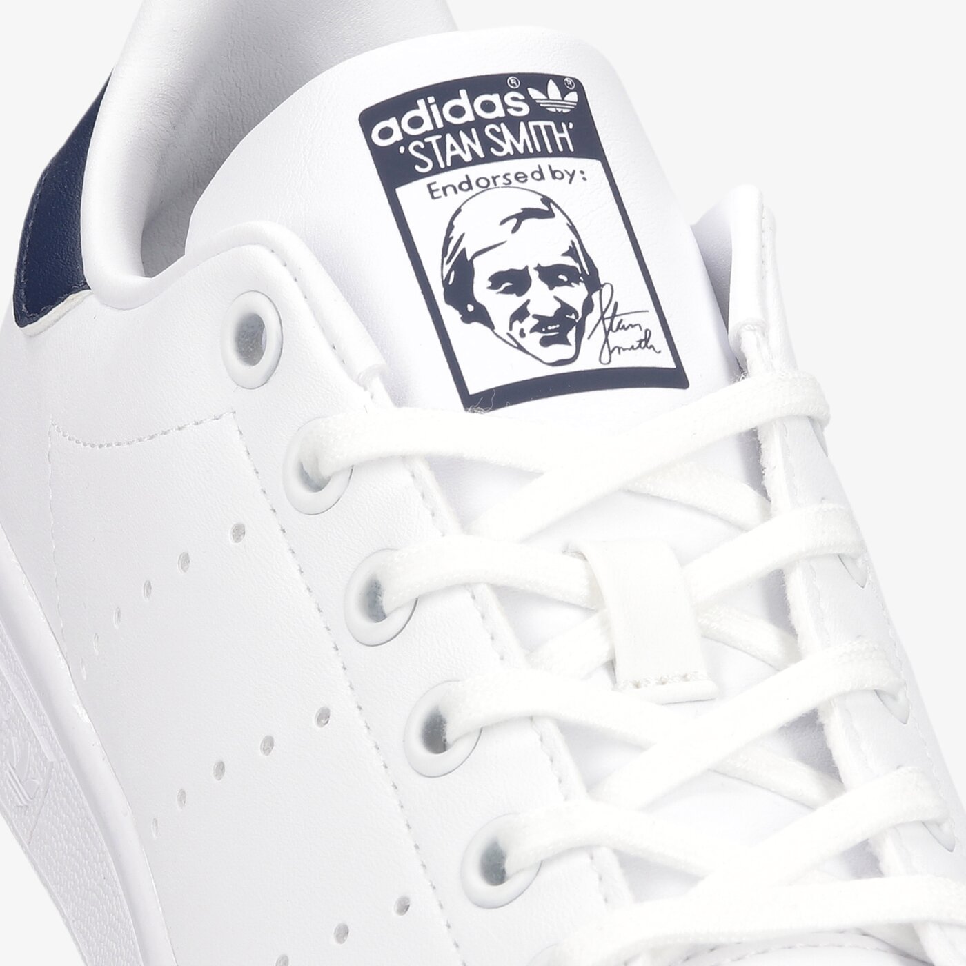 Детски маратонки ADIDAS STANSMITHJ h68621 цвят бял