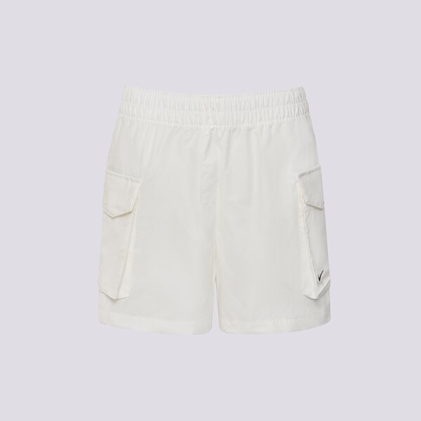 Дамски къси панталони NIKE ШОРТИ W NSW ESSNTL WVN HR 5" CRGO SH hm6982-133 цвят кремав