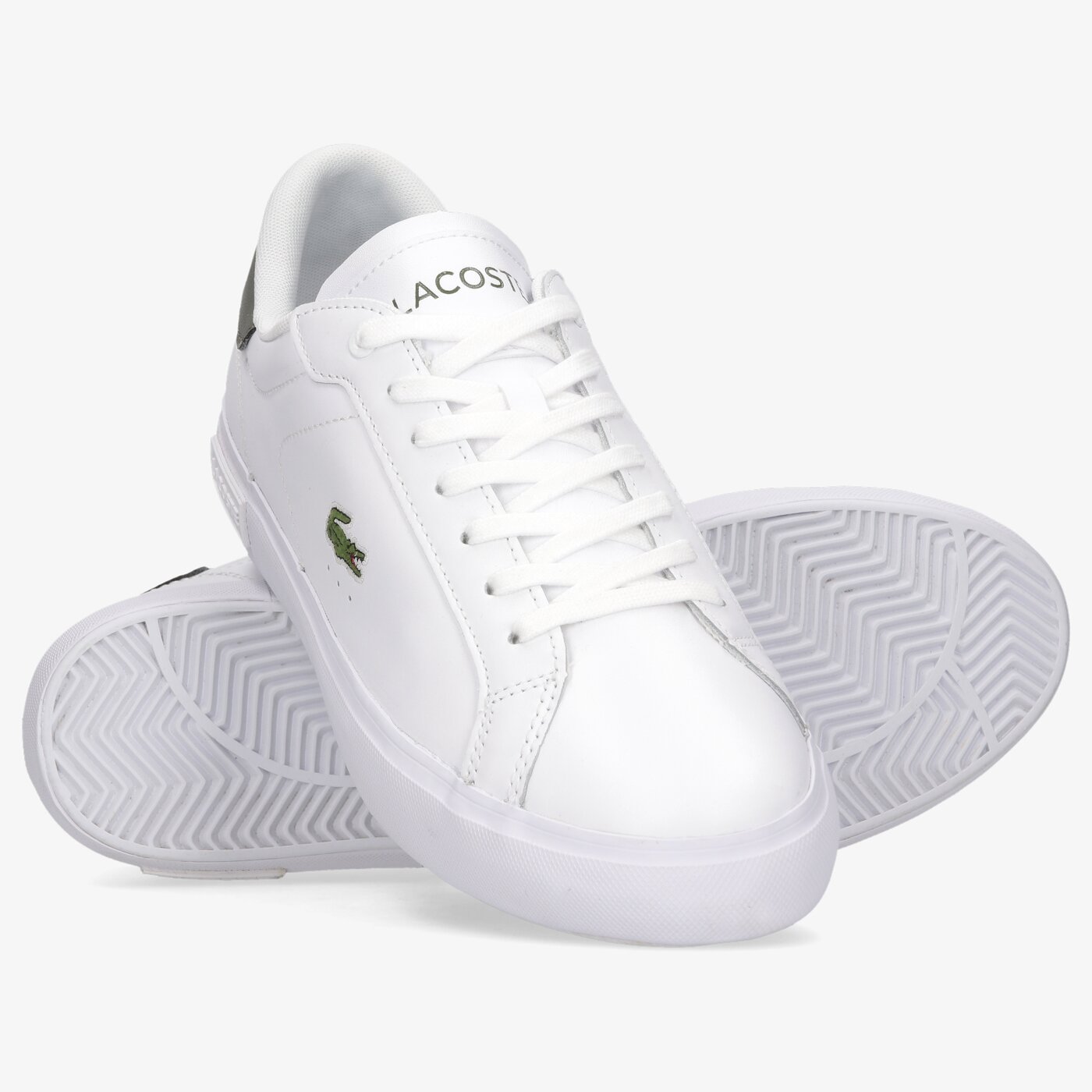 Мъжки маратонки LACOSTE POWERCOURT 0121 1 SMA 742sma00182h4 цвят бял