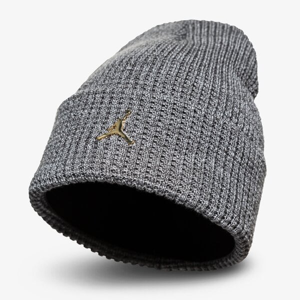 Дамска зимна шапка JORDAN ЗИМНА ШАПКА JORDAN BEANIE UTILITY METAL dm8272-091 цвят сив