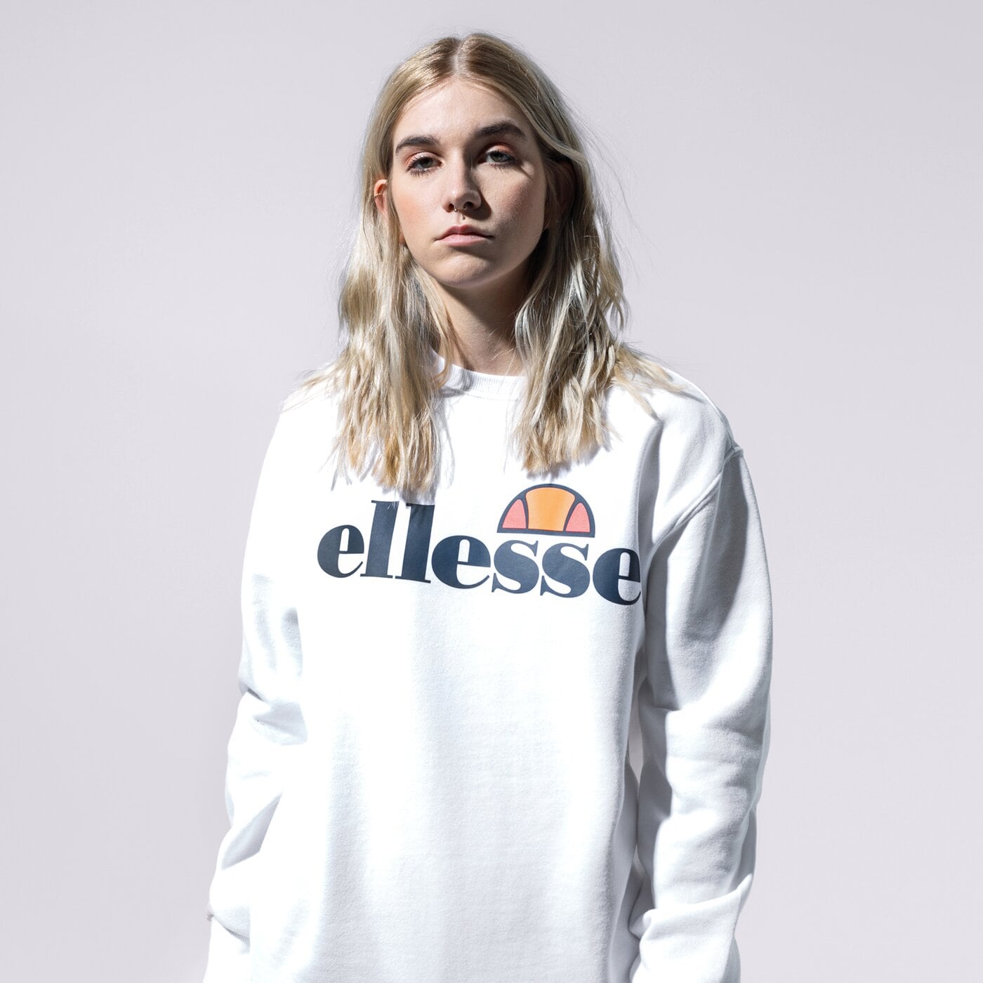 Дамски суичър ELLESSE СУИТЧЪР AGATA WHT sgs03238908 цвят бял
