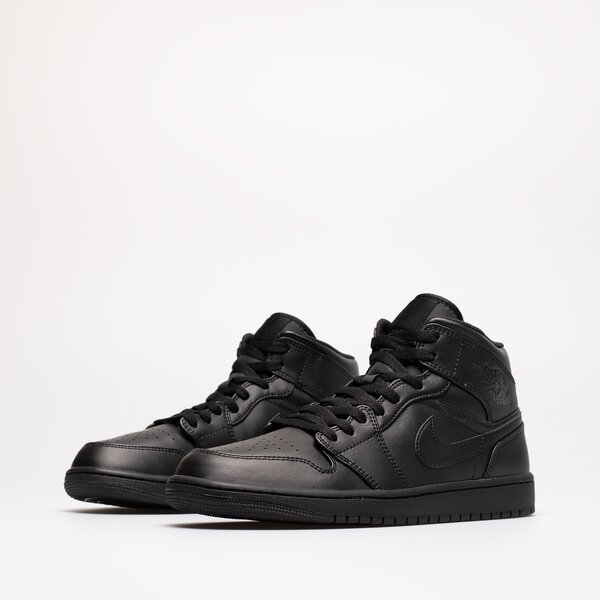 Мъжки маратонки AIR JORDAN 1 MID  554724-093 цвят черен