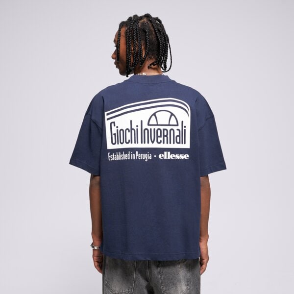 Мъжка тениска ELLESSE ТЕНИСКА SUAVEN TEE NAVY shb23153429 цвят тъмносин