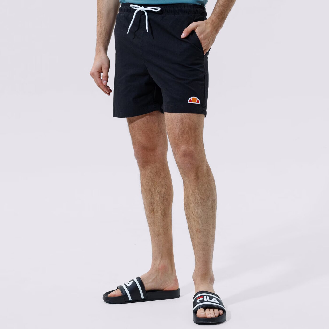 Мъжки къси панталони ELLESSE ШОРТИ HUGU BLK she09977011 цвят черен