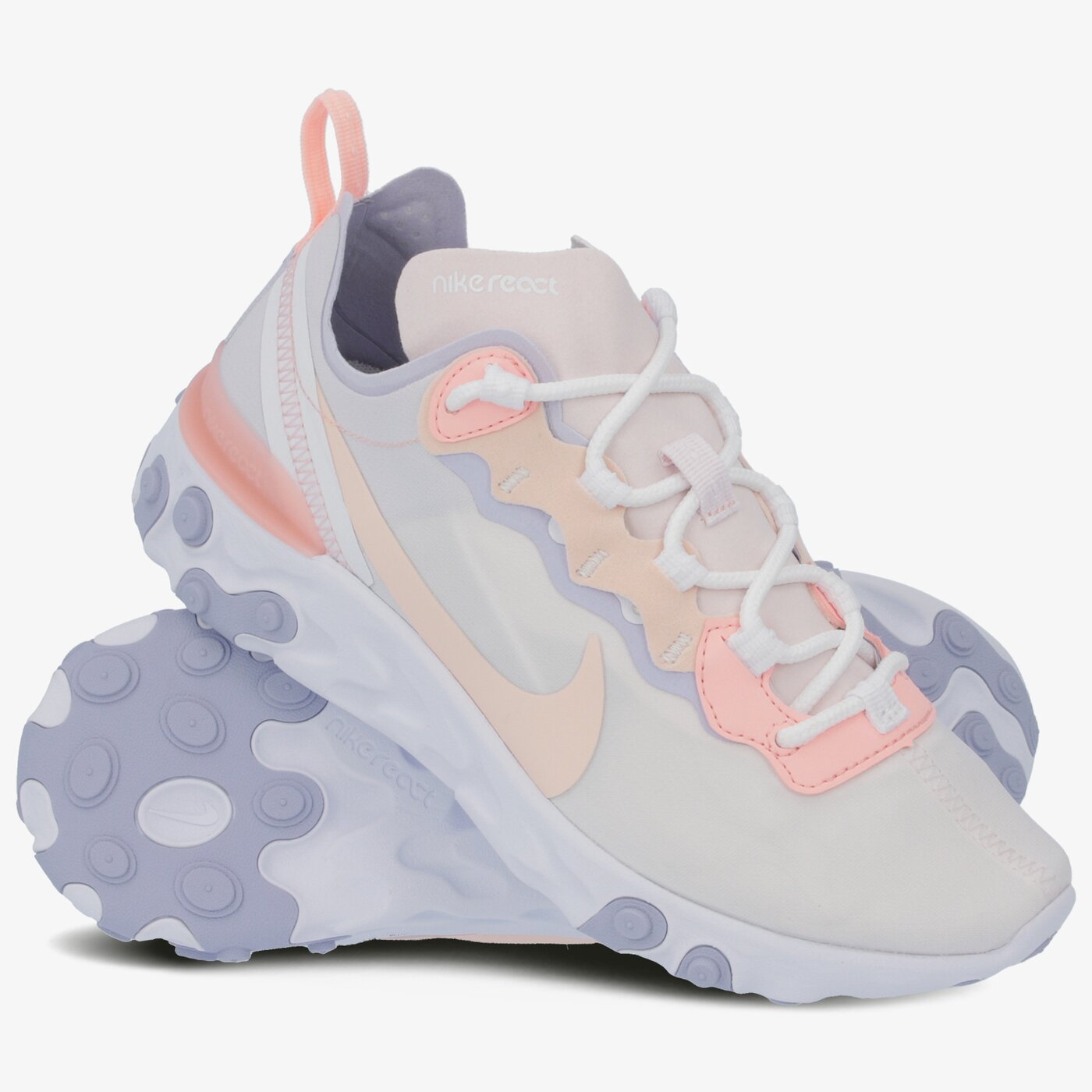 Дамски маратонки NIKE REACT ELEMENT 55 bq2728-601 цвят розов