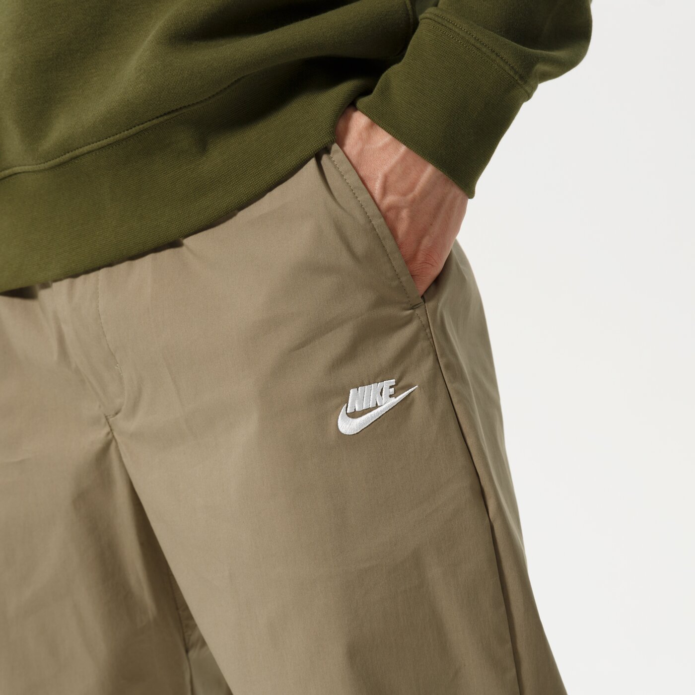 Мъжки панталони NIKE ПАНТАЛОНИ M NSW SPE WVN UL SNEAKER PANT dm6823-351 цвят каки