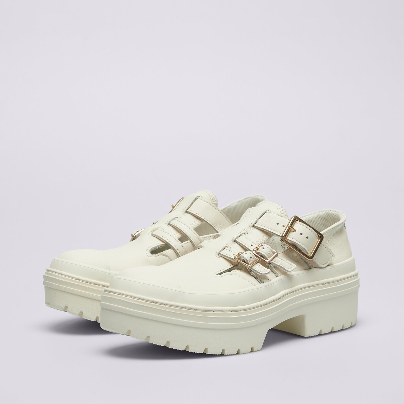 Дамски кежуал CONVERSE CHUCK TAYLOR ALL STAR LUGGED HEEL MJ a10617c цвят бял