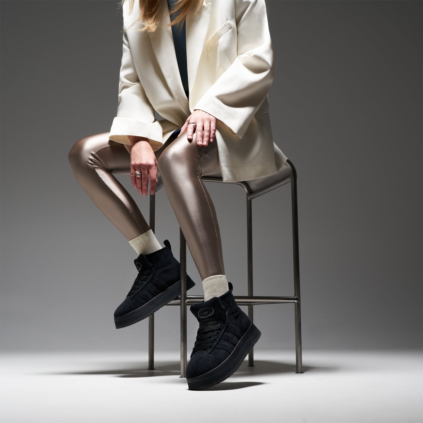 Дамски маратонки ADIDAS CAMPUS 00S WTR MD W jr3737 цвят черен