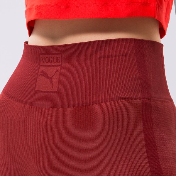 Дамски панталони PUMA КЛИН PUMA X VOGUE SEAMLESS КЛИН 536694-22 цвят червен
