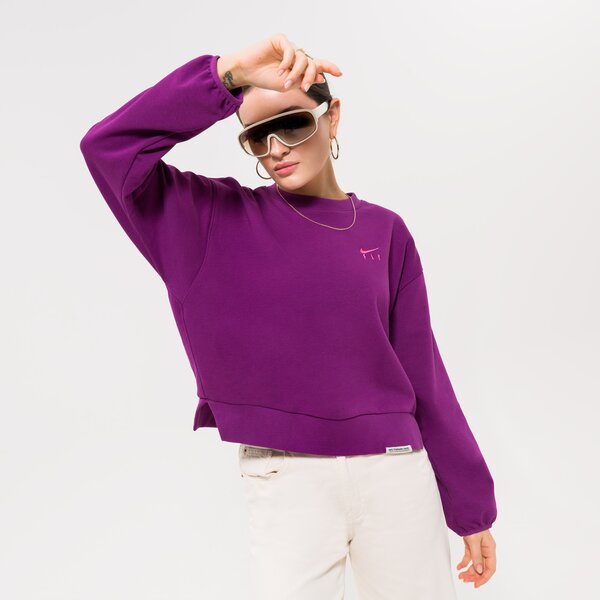 Дамски суичър NIKE СУИТЧЪР W NK DF SI CREWNECK NBA dq6817-503 цвят виолетов