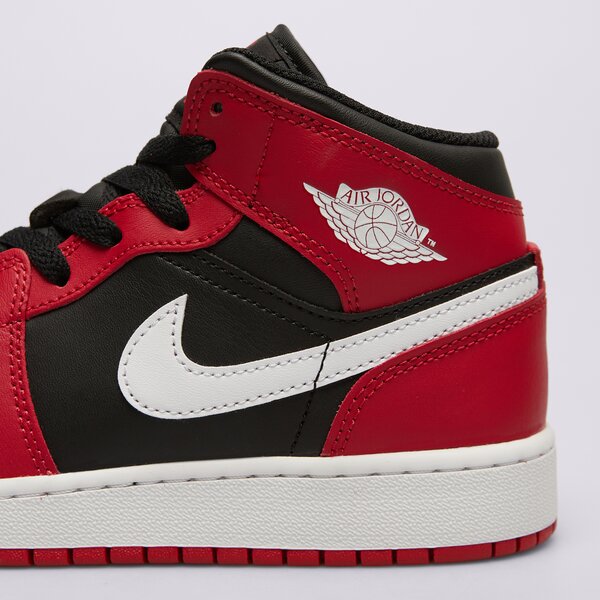 Детски маратонки AIR JORDAN 1 MID BG dq8423-061 цвят червен