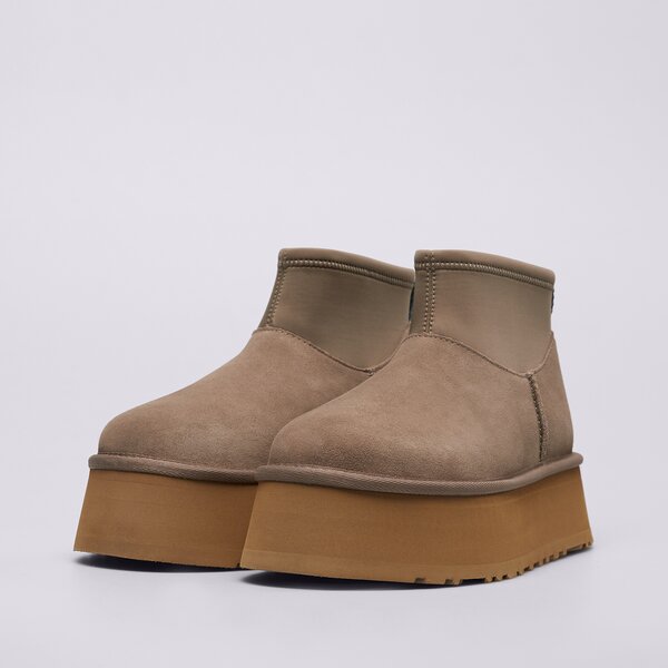 Дамски кежуал UGG W CLASSIC MINI DIPPER 1168170-skp цвят кафяв