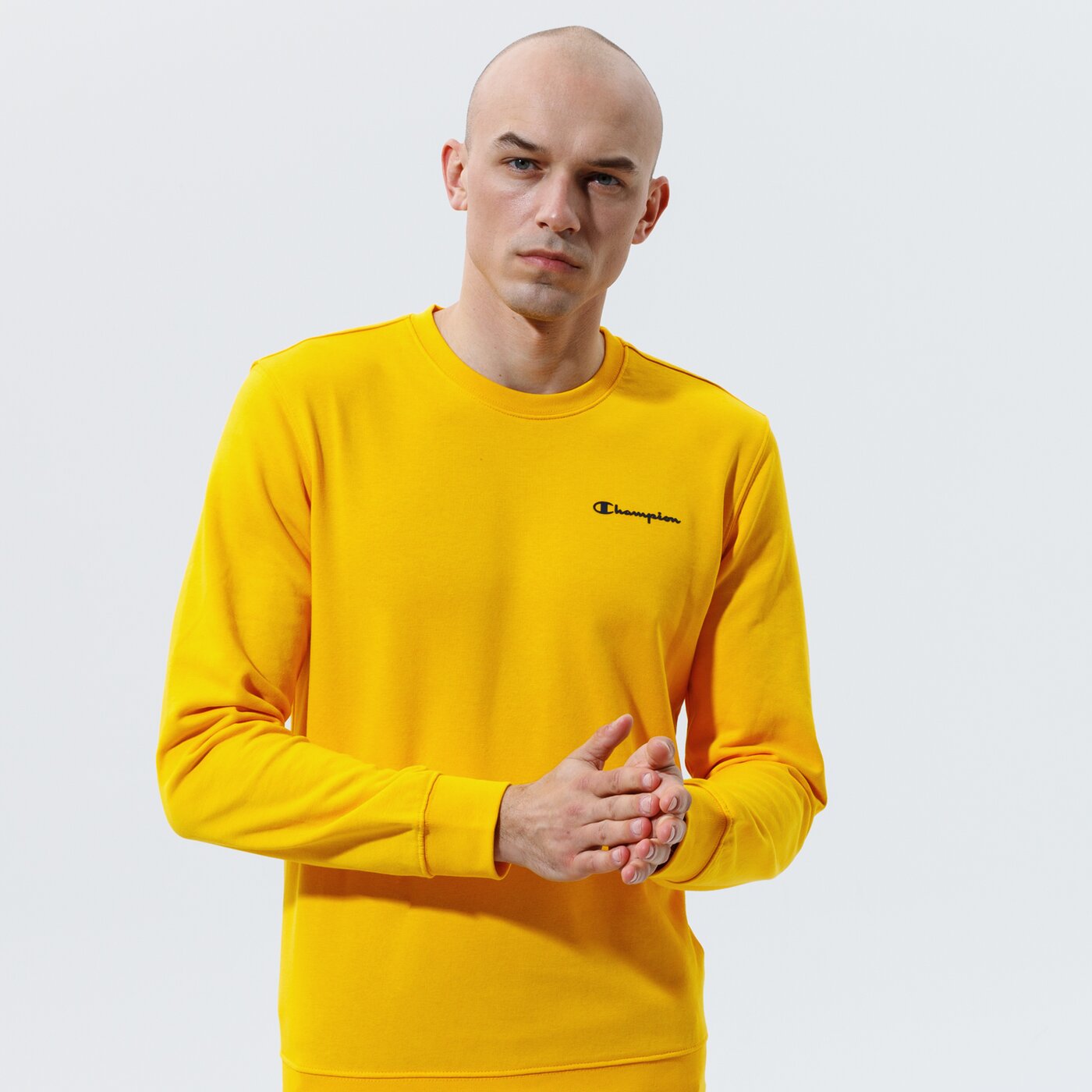 Мъжки суичър CHAMPION СУИТЧЪР CREWNECK SWEATSHIRT 214151ys058 цвят жълт