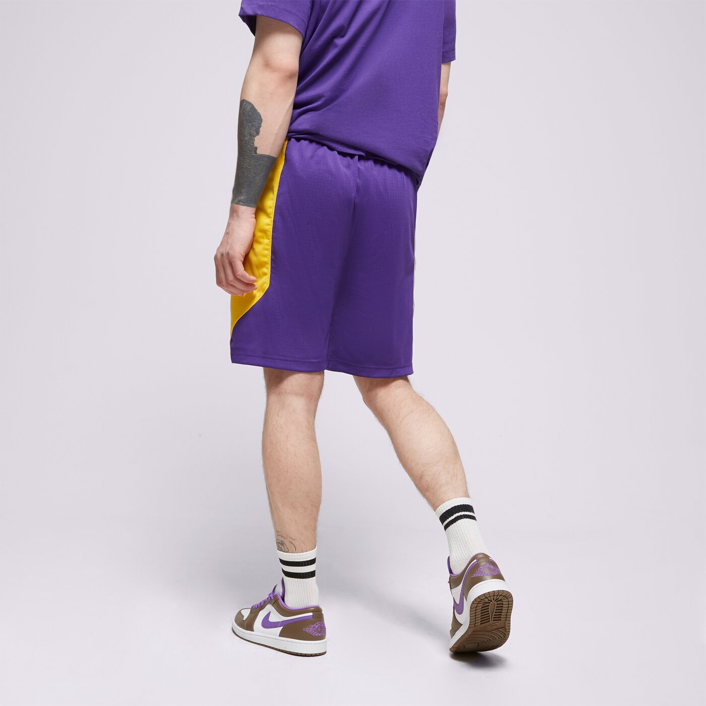 Мъжки къси панталони NIKE ШОРТИ LOS ANGELES LAKERS NIKE NBA aj5077-504 цвят син
