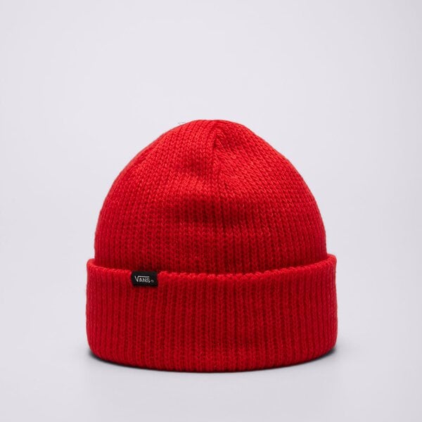 Дамска зимна шапка VANS ШАПКА MN CORE BASICS BEANIE vn000k9yizq1 цвят червен