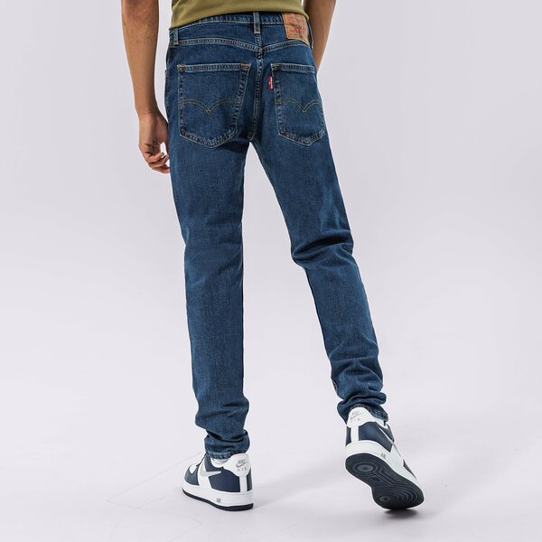 Мъжки панталони LEVI'S 512 SLIM FIT TAPER JEANS  59437-0087 цвят тъмносин