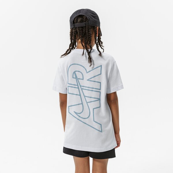 Детска тениска NIKE ТЕНИСКА G NSW TEE NIKE AIR BF GIRL do1341-085 цвят син