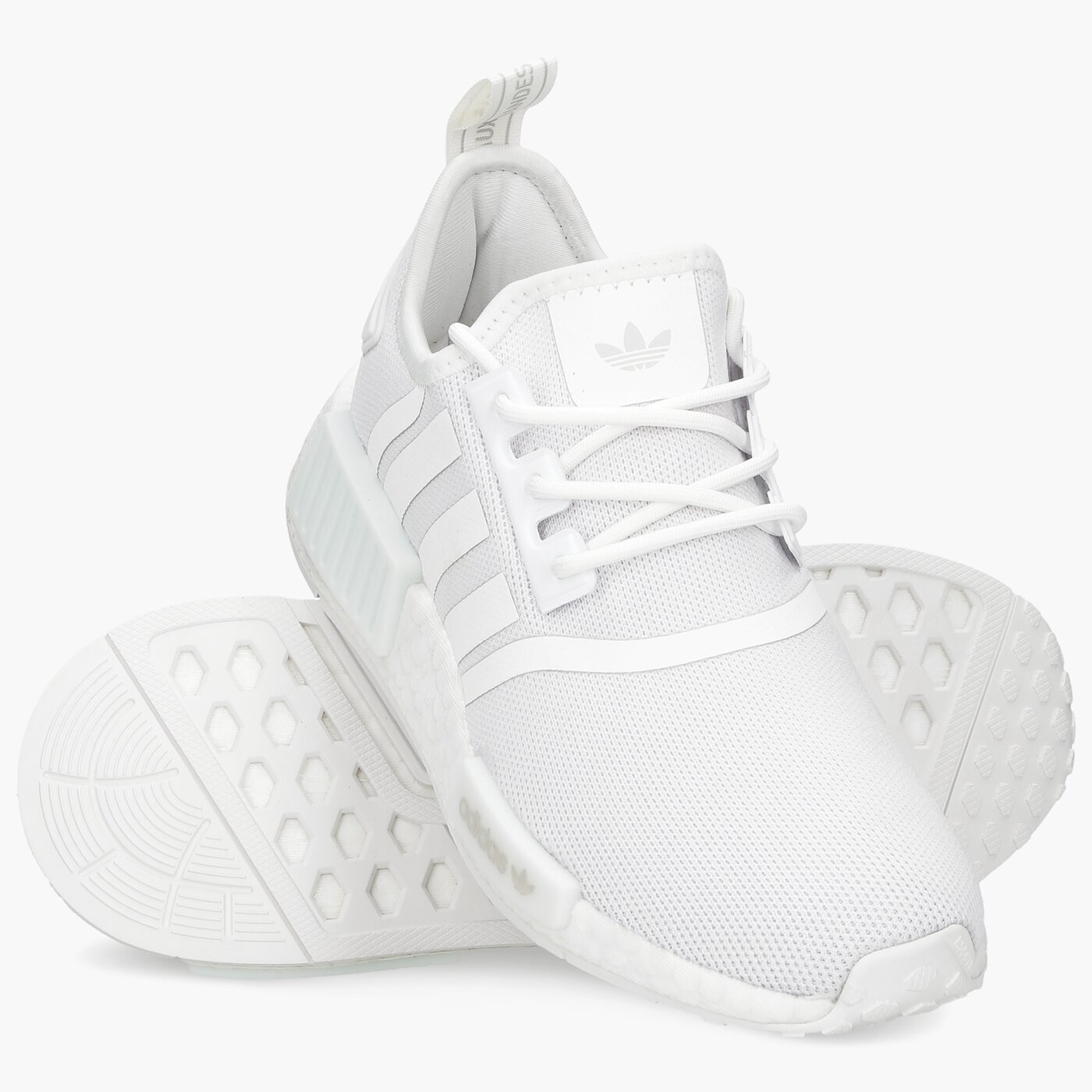 Детски маратонки ADIDAS NMD_R1 J PRIMEBLUE h02334 цвят бял