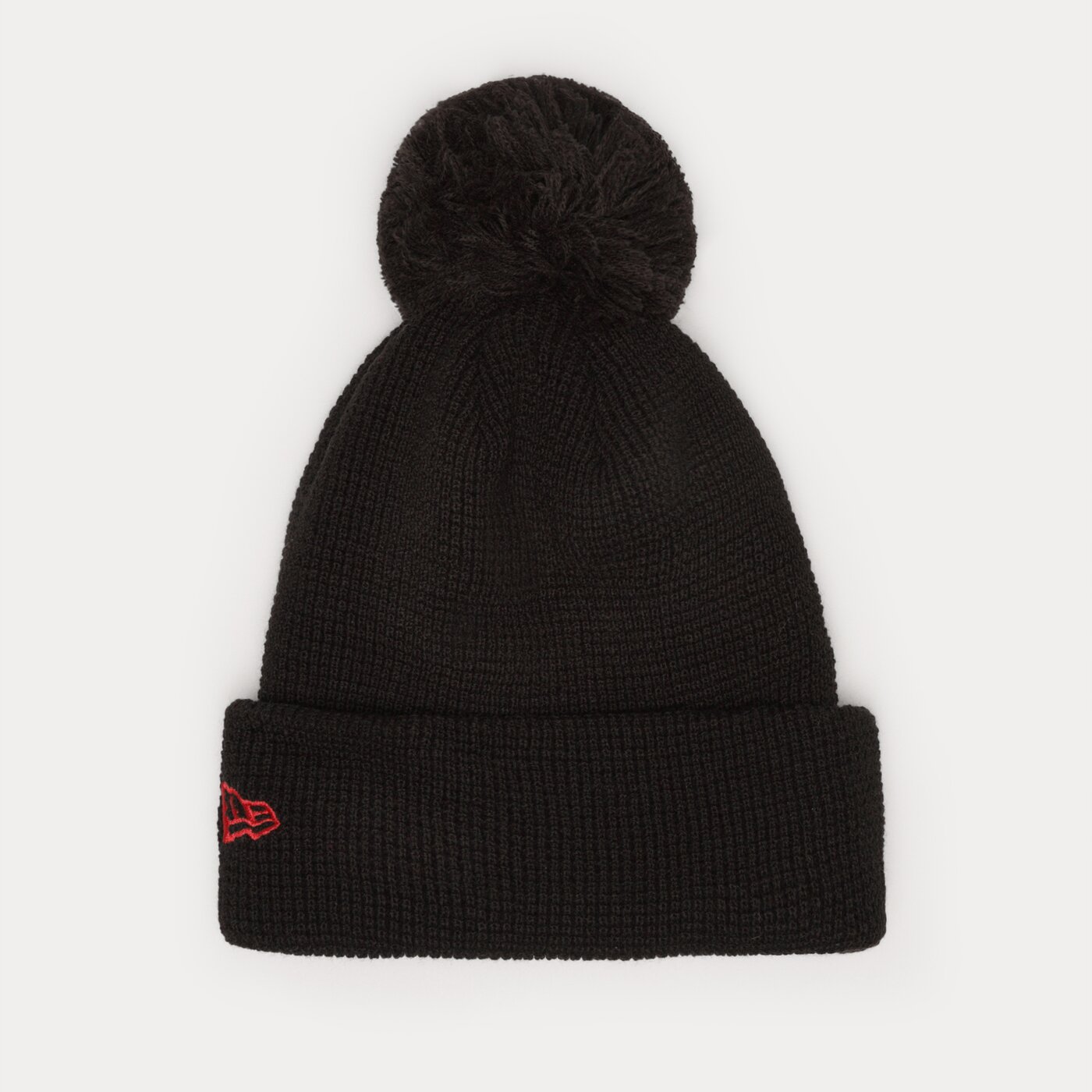 Мъжка зимна шапка NEW ERA ШАПКА POP BOBBLE BEANIE BULLS CHICAGO BULLS BLK 60285007 цвят черен