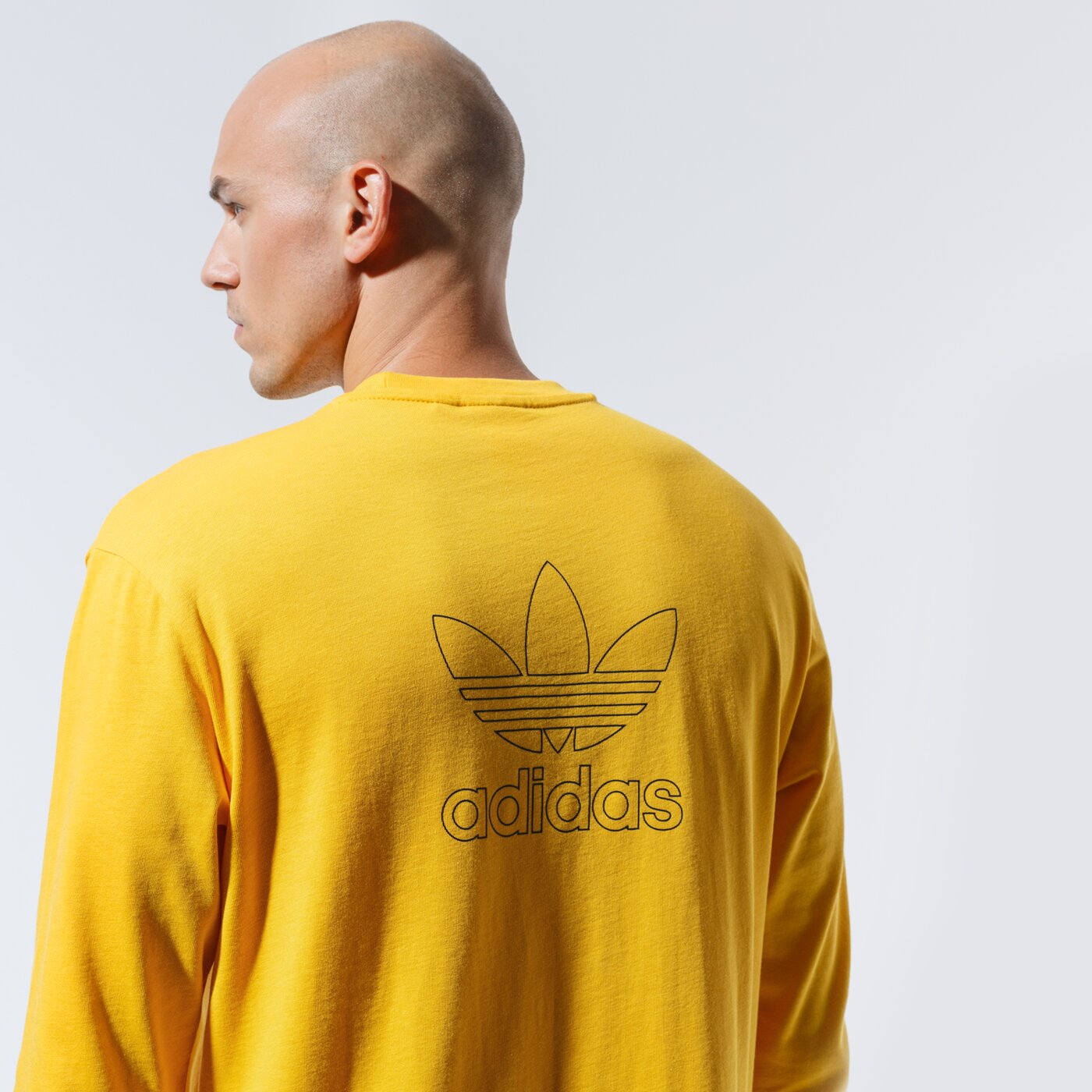 Мъжка тениска ADIDAS ТЕНИСКА B+F TRFL LS TEE ge0862 цвят жълт