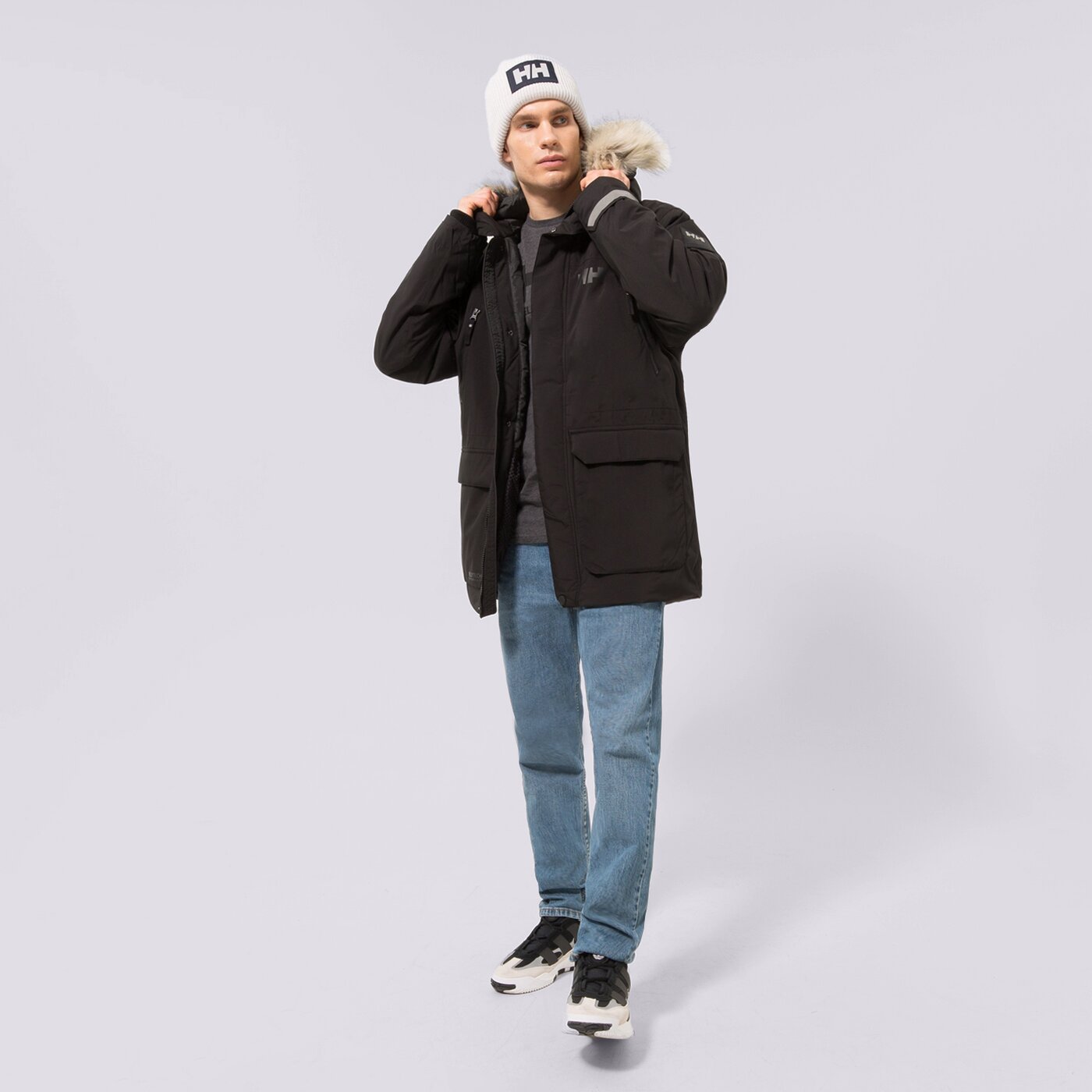 Мъжка тениска HELLY HANSEN ТЕНИСКА HH LOGO ТЕНИСКА 33979982 цвят сив