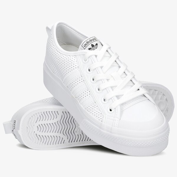 Дамски маратонки ADIDAS NIZZA PLATFORM W fx9180 цвят бял