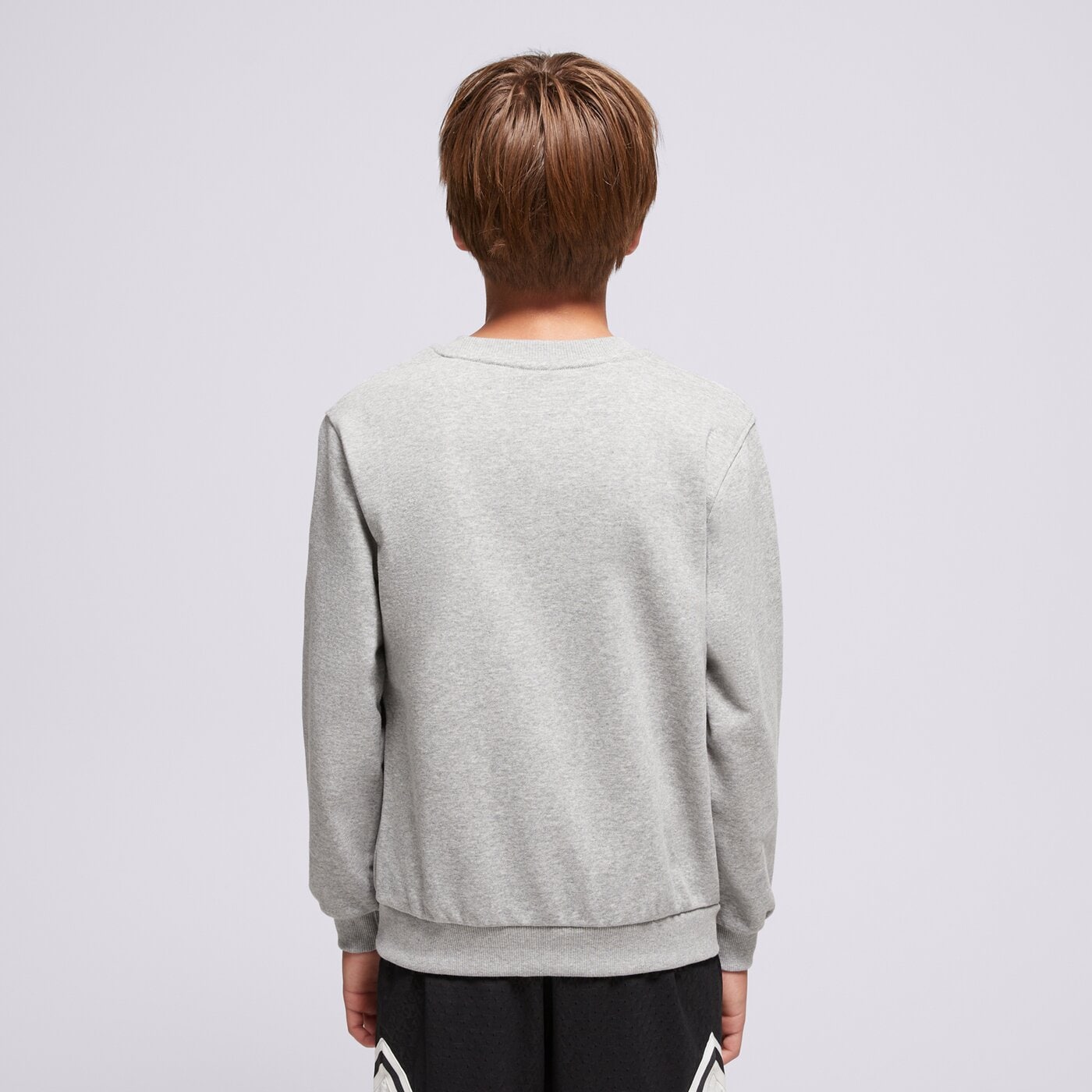 Детски суичър NIKE СУИТЧЪР K NSW CLUB FT CREW LBR MC BOY hj3144-063 цвят сребърен