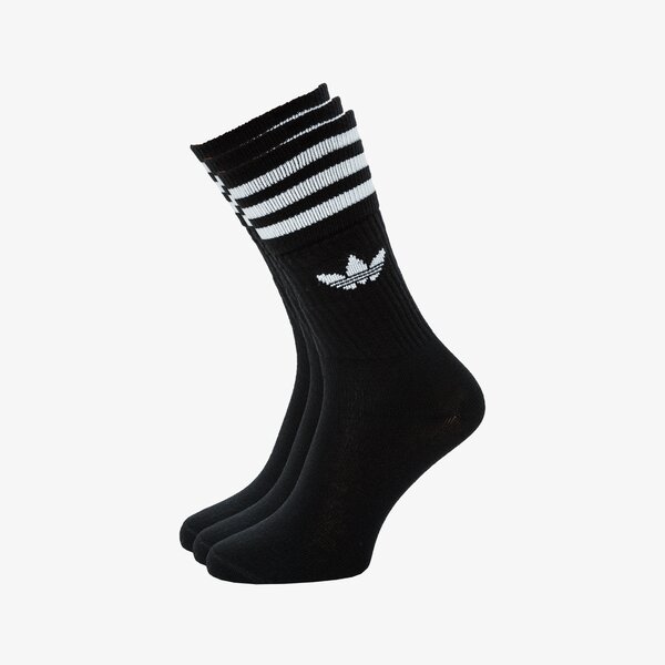 Дамски чорапи ADIDAS ЧОРАПИ 3-PACK SOCKS HIGH CREW s21490 цвят черен