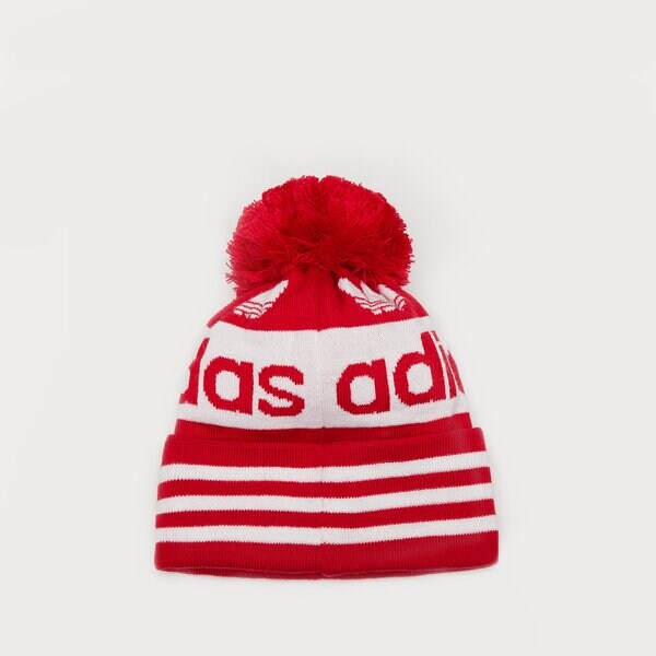 Мъжка зимна шапка ADIDAS ШАПКА ED8763 ed8763 цвят червен