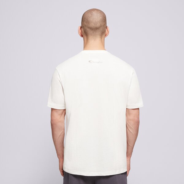 Мъжка тениска CHAMPION ТЕНИСКА SS TEE 220757 ww048 цвят бял